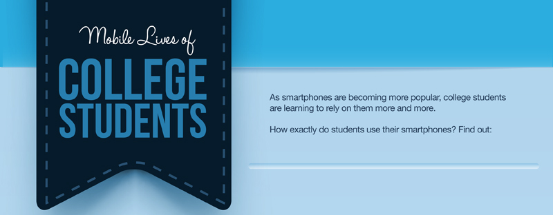 Smartphone Usage of College Students Infographic